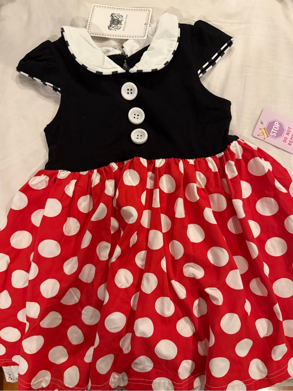 NWT Only little once Minnie Mouse dress size 6